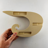 Wave-Inspired 3D Printed Floating Shelf | Modern Wall Art Shelf | Minimalist Home Decor