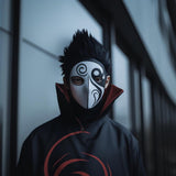 Anime Inspired Cosplay Mask | Swirl Design Fantasy Costume Masks | Conventions Photoshoots Halloween, Roleplay