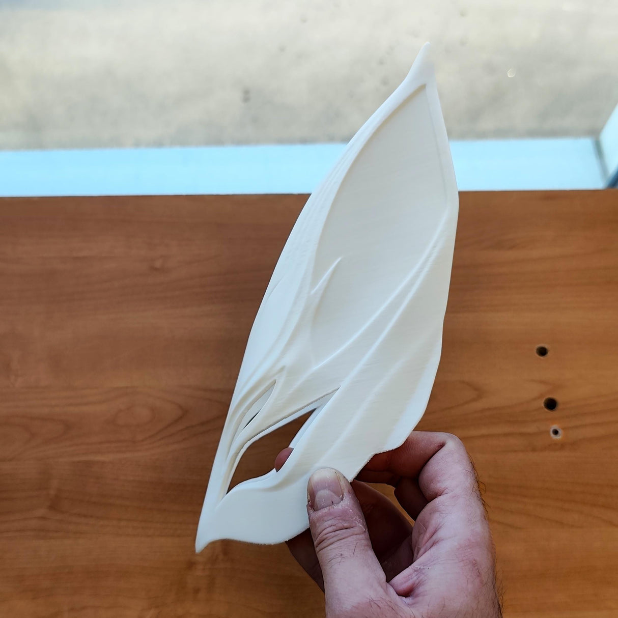 Japanese Fox Spirit Mask | Half Face Cosplay Mask | 3D Printed Samurai Warrior Mask