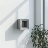 3D Printed Geometric Wall Shelf | Modern Minimalist Floating Shelf Design | Unique Square Shape Decor
