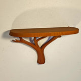 Tree Branch Wall Shelf | 3D Printed Floating Shelf for Plants | Nature Inspired Decor