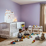 Cute Cat Family Wall Decal | Nursery Animal Sticker