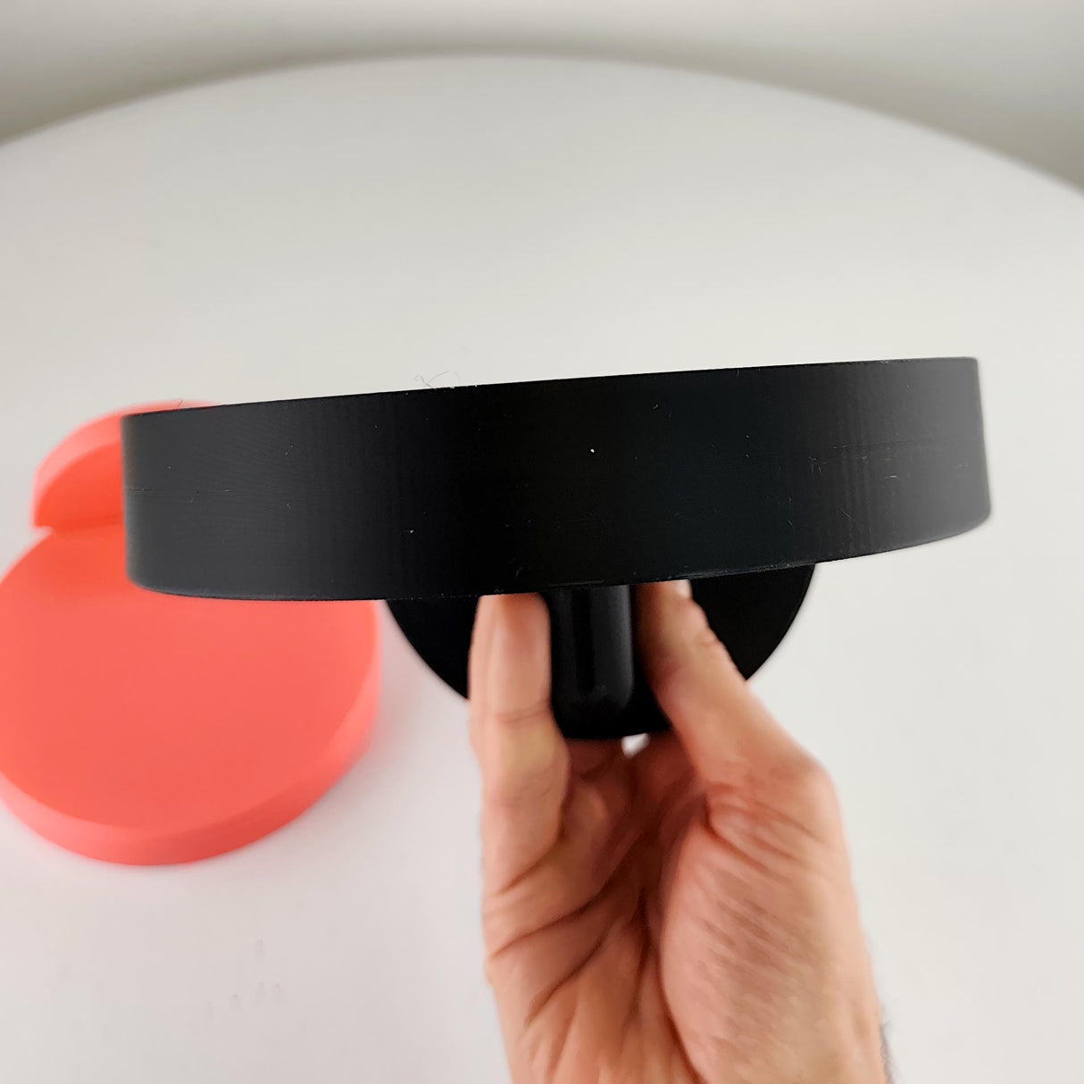 3D Printed Round Wall Shelf | Modern Minimalist Floating Shelf with Circular Design | Contemporary Wall Decor for Stylish Home Interiors