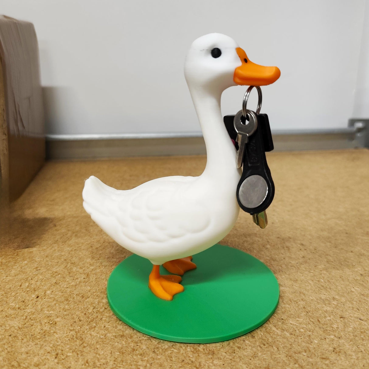 Goose Key Holder | 3D Printed Magnetic Key Rack | Funny Home Decor