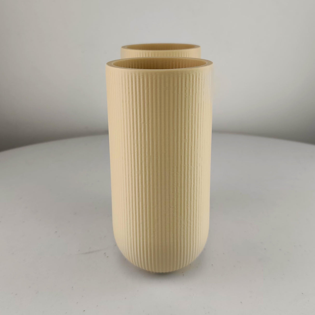 3D Printed U Shaped Vase | Modern Sculptural Vase Minimalist PLA Plastic Vase | Decorative Vases for Dried Fresh Flowers Unique Home Decor