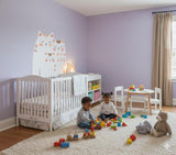 Cute Cat Family Wall Decal | Nursery Animal Sticker | Kittens Wall Art | Kids Room Decor | Cozy Bedroom Mural | Removable Vinyl | Baby Gift