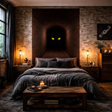 3D Mystery Tunnel Wall Decal | Dark Brick Hallway Mural