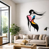 Abstract Woman Wall Art | Fashion Illustration Decal