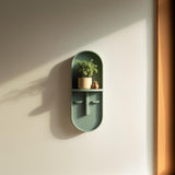 Minimal Arched Wall Shelf Decor | 3D Printed Modern Niche Shelf | Scandinavian Style Vertical Organizer for Contemporary Interiors