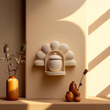Wall Mounted Memorial Shelf with Urn | 3D Printed Pet Ashes Keepsake Display | Modern Home Remembrance Decor Accent Keepsake Gift Set Art