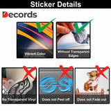 Tiger in Hoodie Wall Vinyl Decal | Gamer Tiger Headphones Sticker | Urban Animal Wall Art | Teen Bedroom Gaming Room Decor