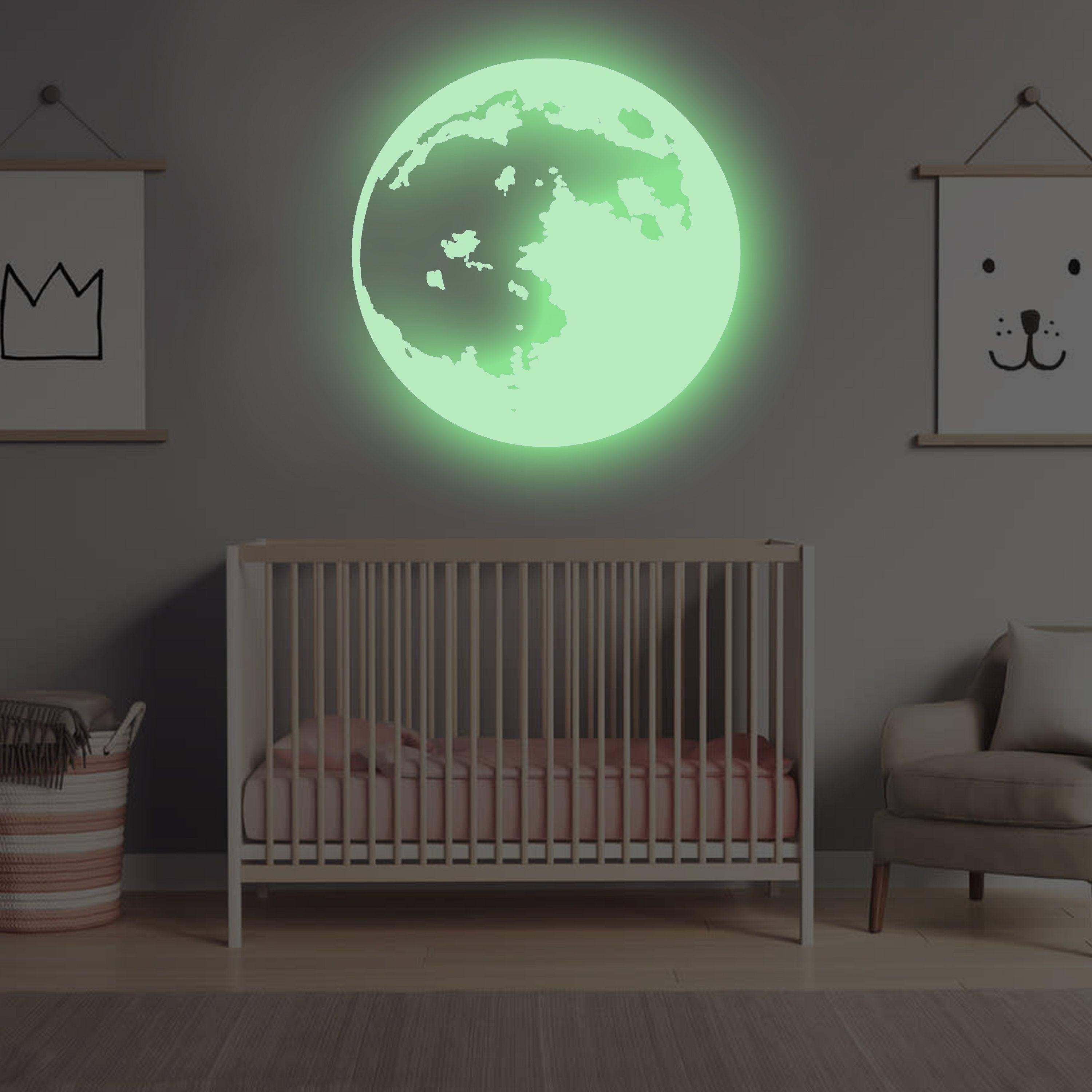 Luminous Lunar Delight Wall Sticker - Thumbnail 2