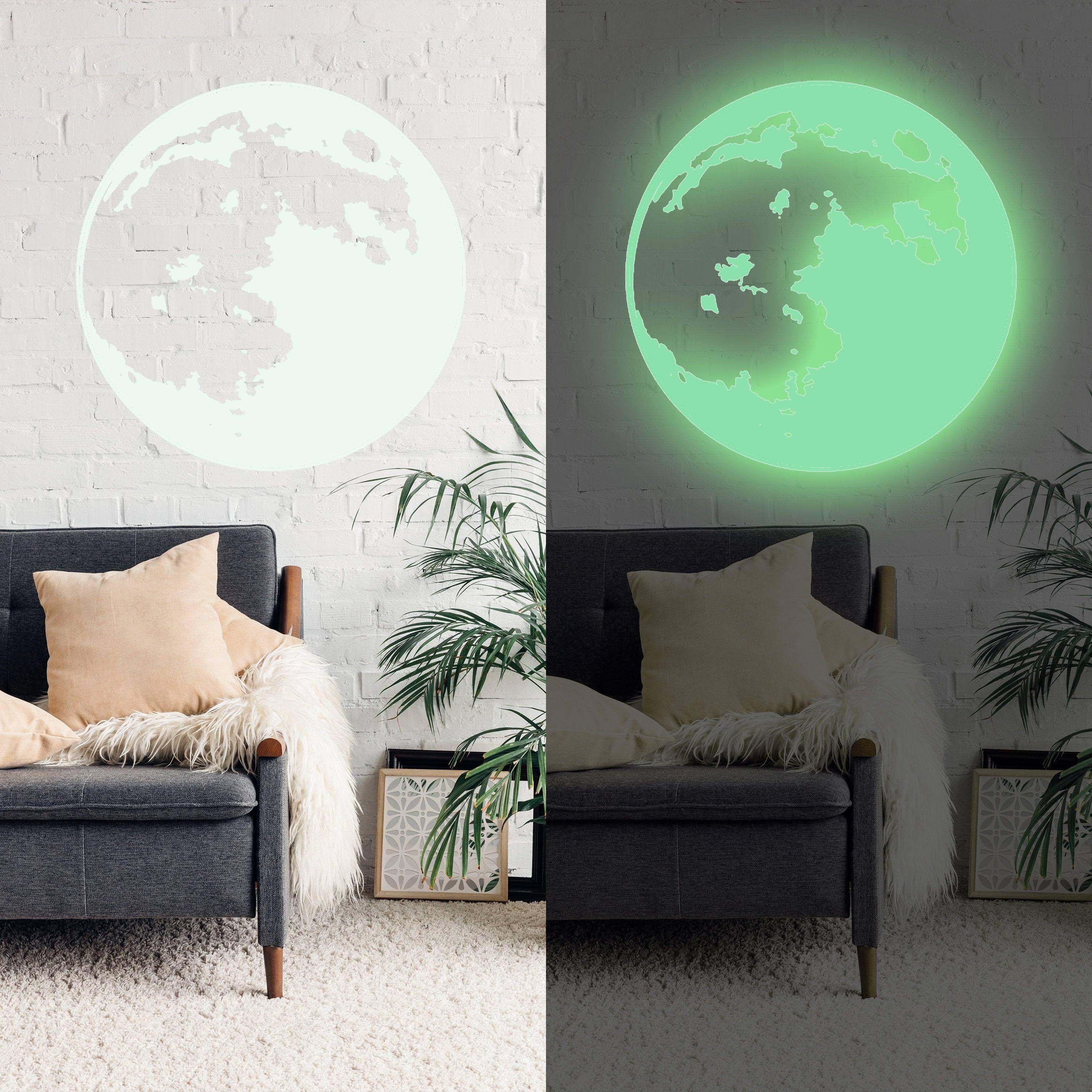 Luminous Lunar Delight Wall Sticker