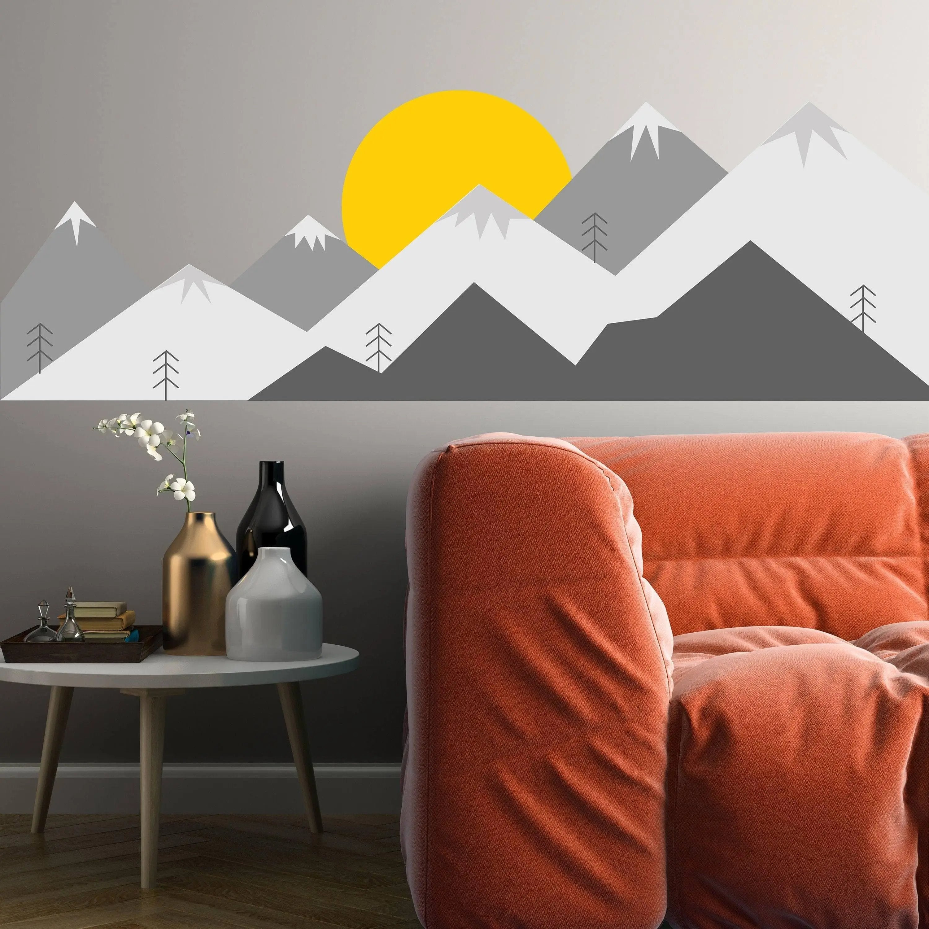 Majestic Nature-Inspired Wall Decal