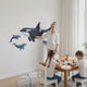 Whale Wall Decal | Ocean Nursery Decor