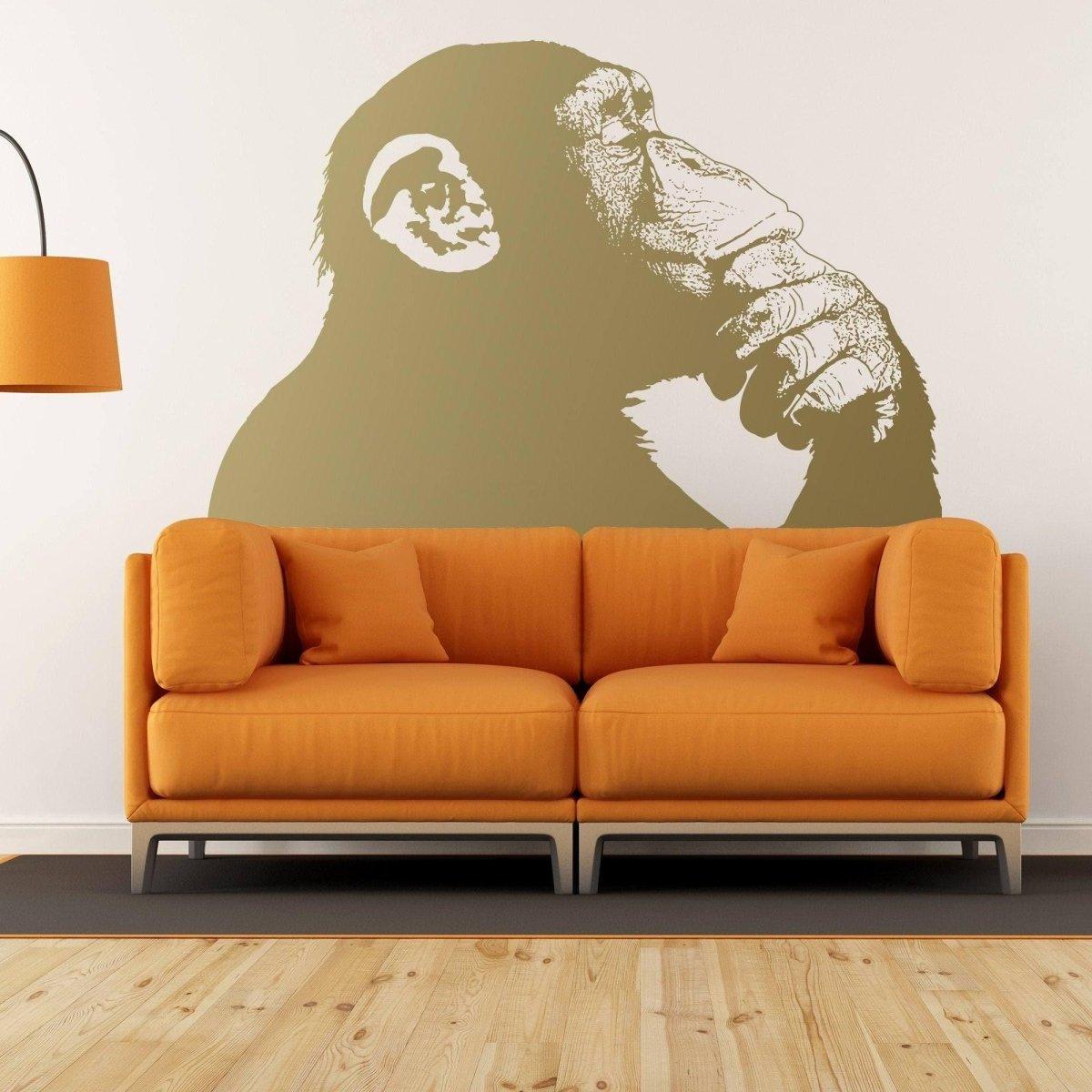 Primate Reflection Wall Sticker - Thumbnail 3