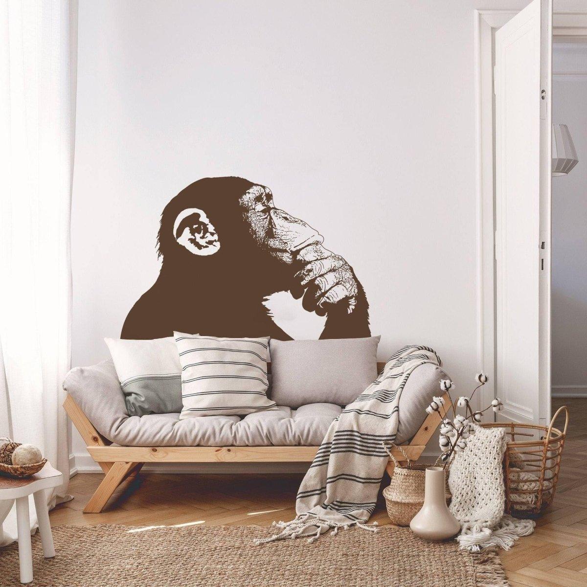 Primate Reflection Wall Sticker - Thumbnail 5