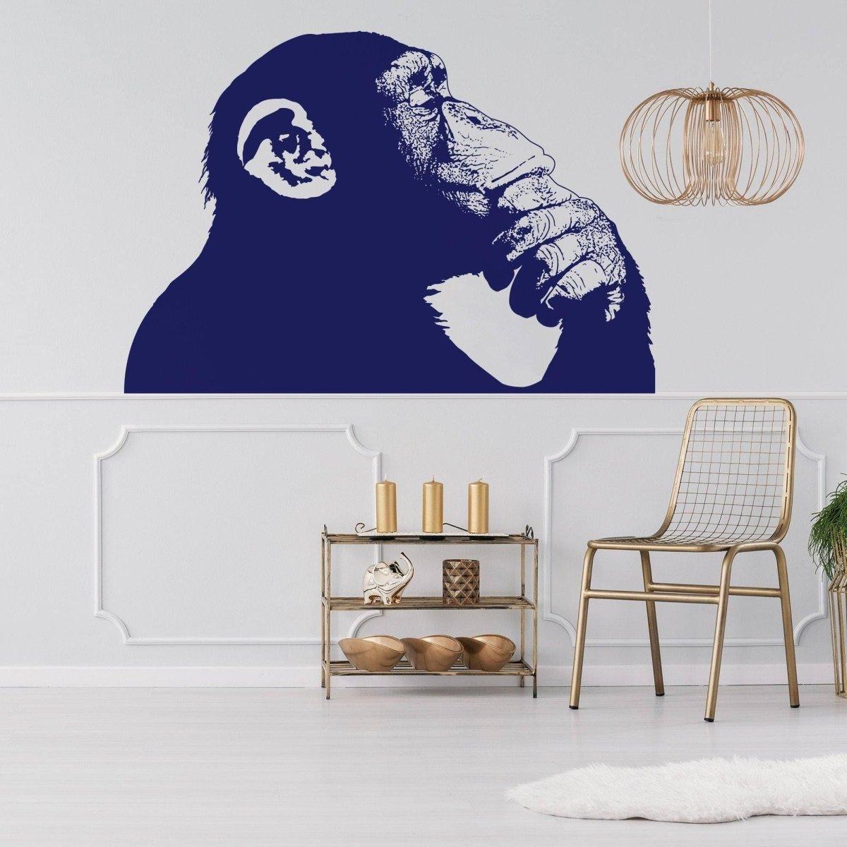 Primate Reflection Wall Sticker - Thumbnail 4