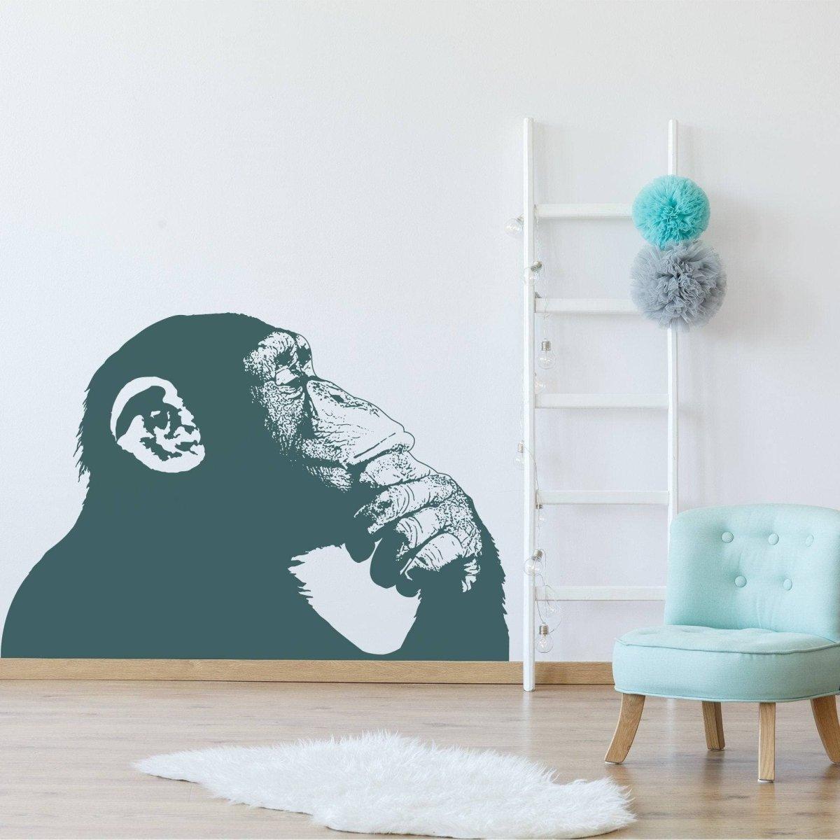 Primate Reflection Wall Sticker - Thumbnail 2