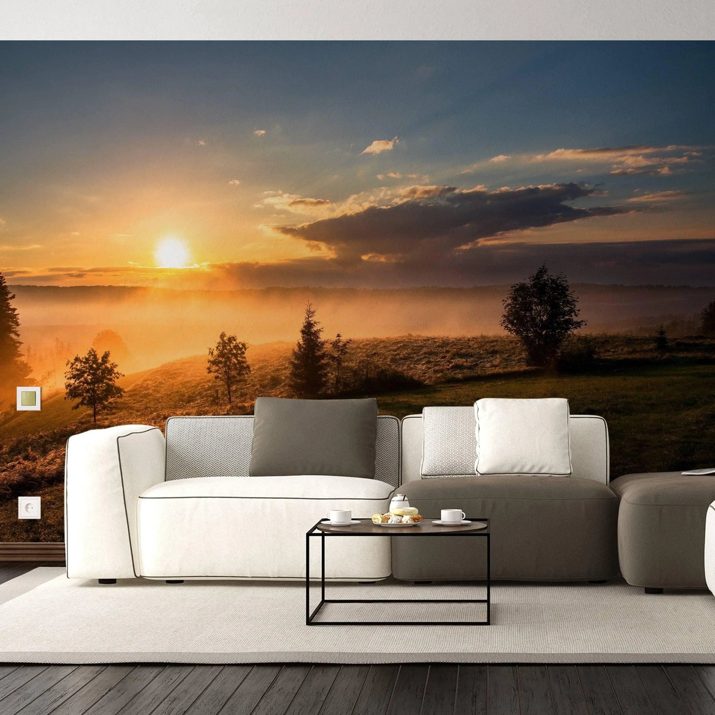 Natural Serenade Transformative Sunset Wall Decals