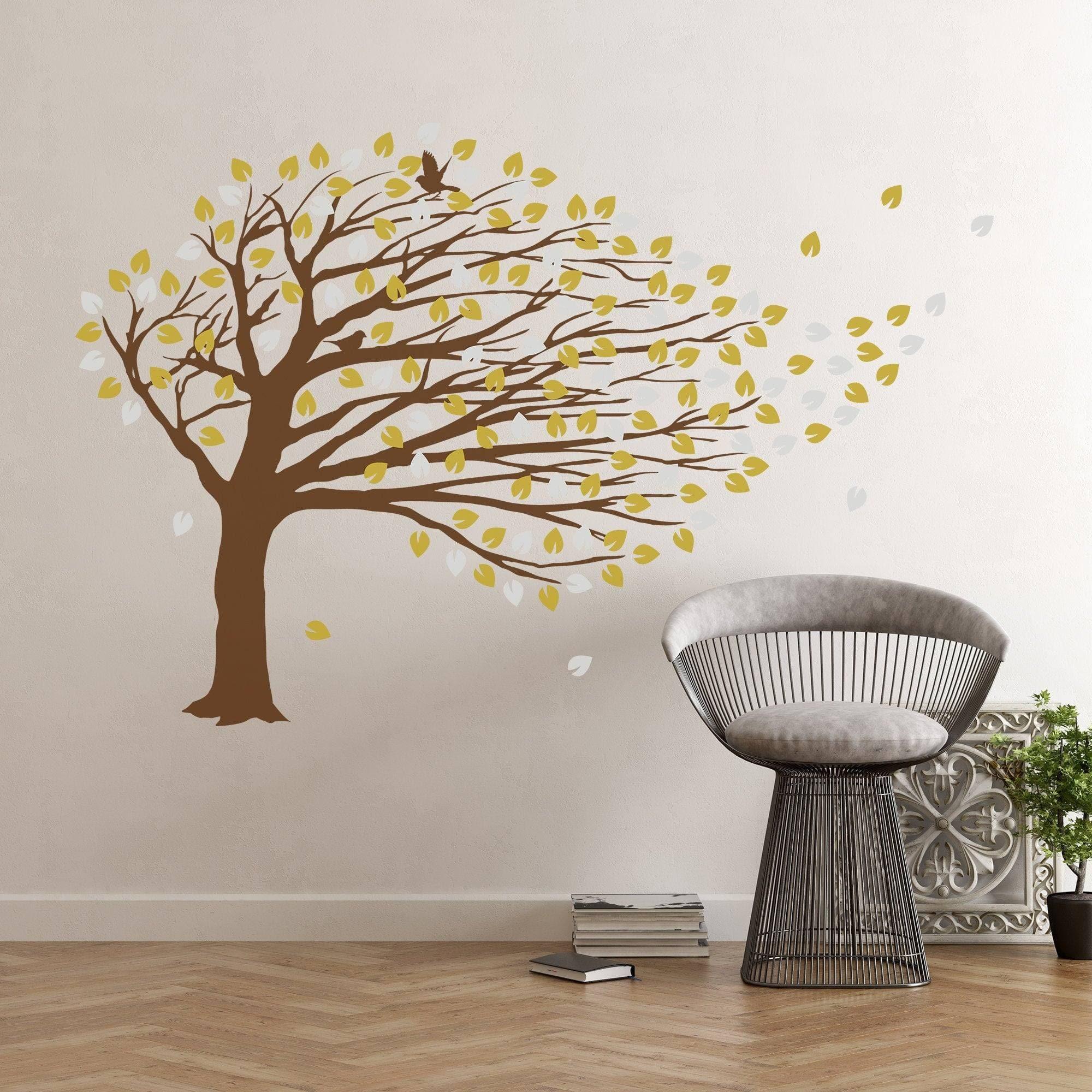 Fantasy Tree Bend Wall Sticker