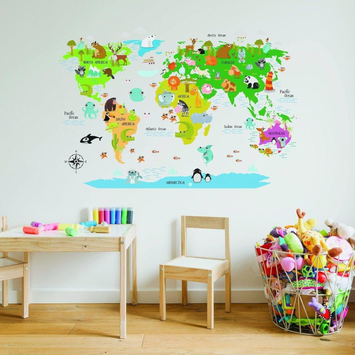World Explorer Adventure Wall Decal - Thumbnail 4