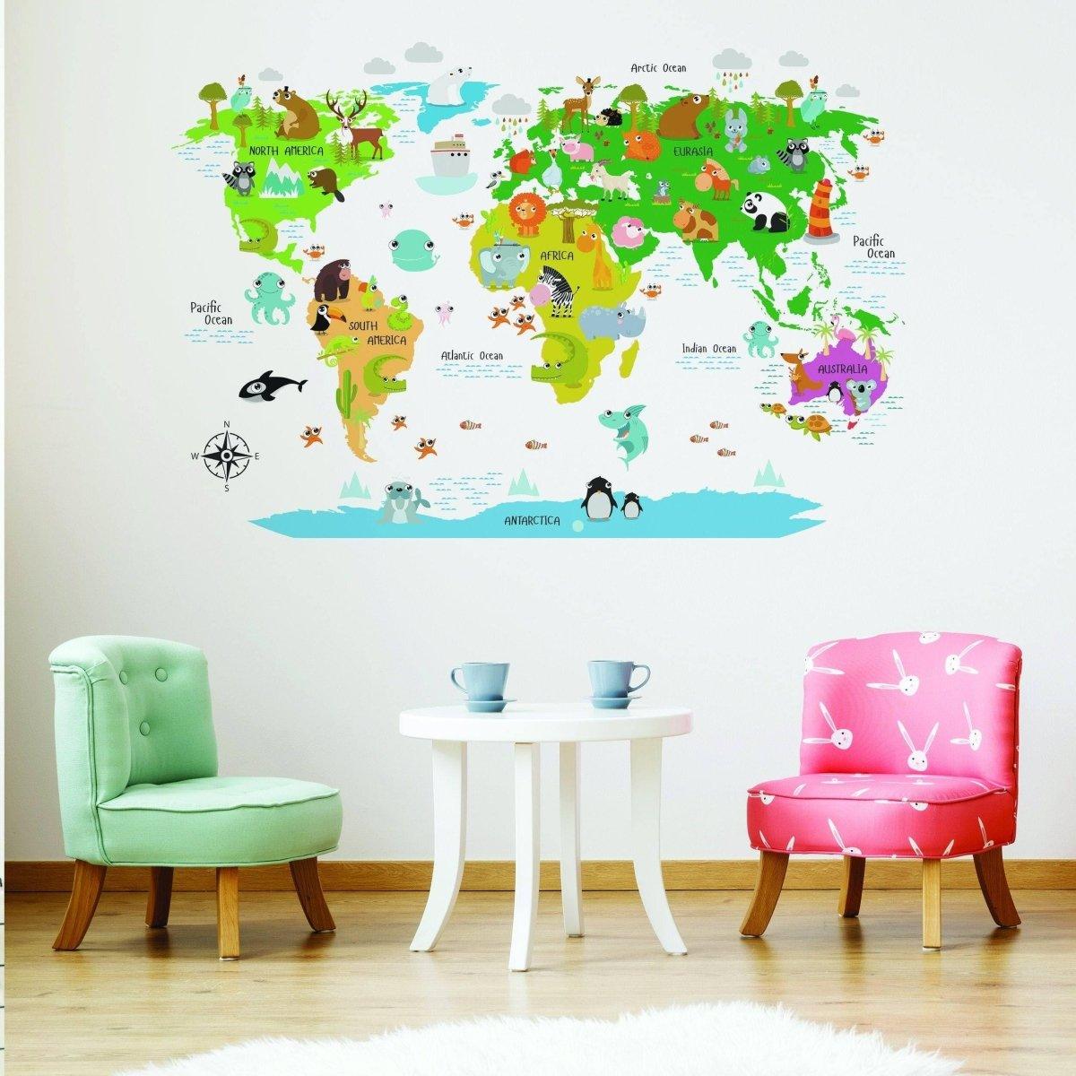 World Explorer Adventure Wall Decal - Thumbnail 3