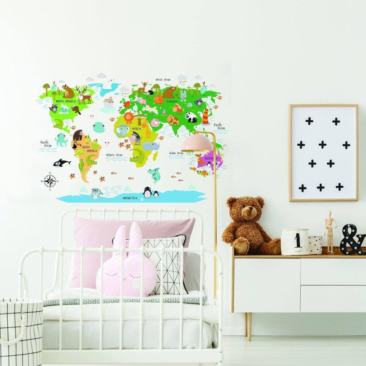 World Explorer Adventure Wall Decal