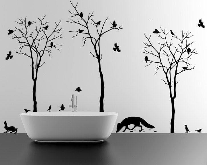 Botanical Wildlife Vinyl Decal Set - Thumbnail 5