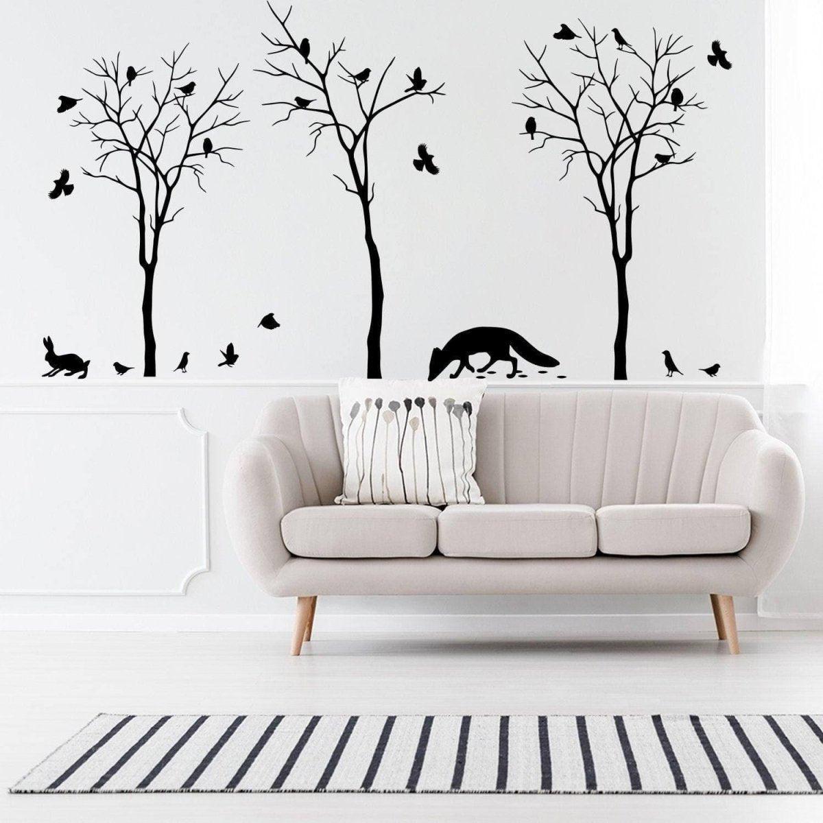 Botanical Wildlife Vinyl Decal Set - Thumbnail 4