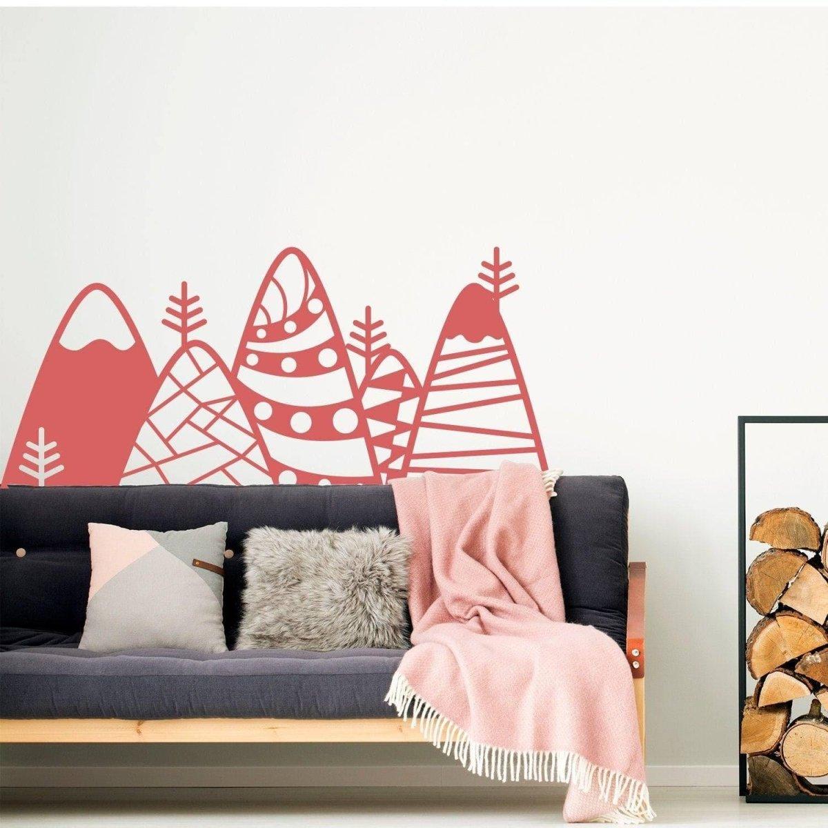 Peaks Wall Sticker - Thumbnail 2
