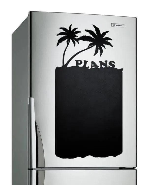 Kitchen Chalkboard Sticker for Refrigerator - Magnetic Fridge Sticker - Thumbnail 2