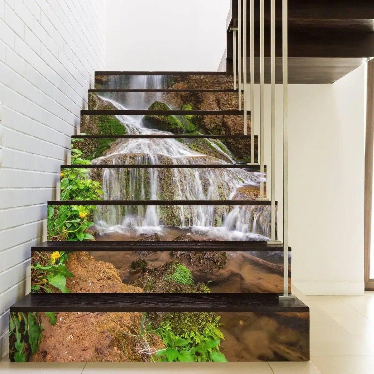 Stylish Staircase Wall Decals | Artistic Home Décor – Decords