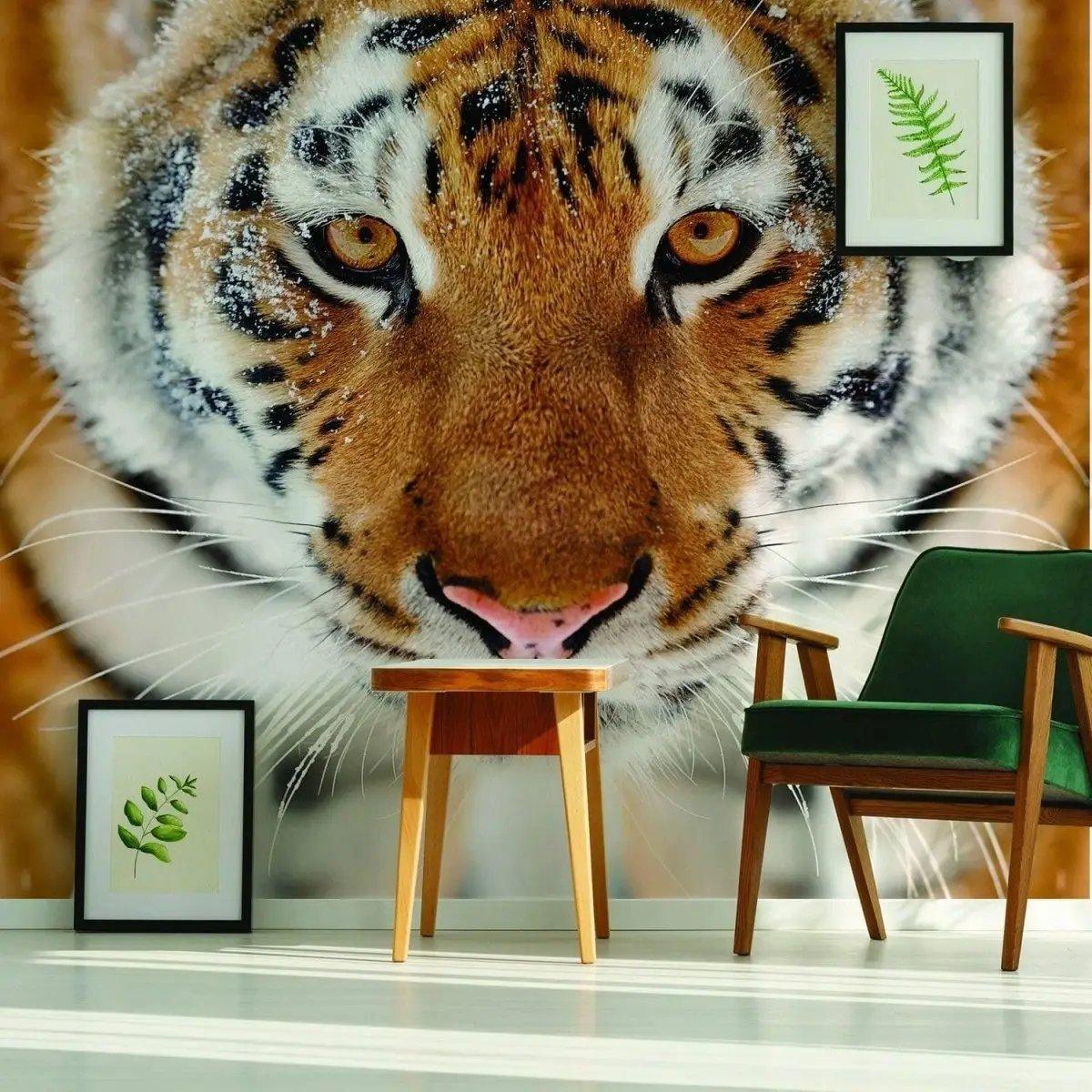 Tiger Wallpaper Stick and Peel Decal - Thumbnail 5