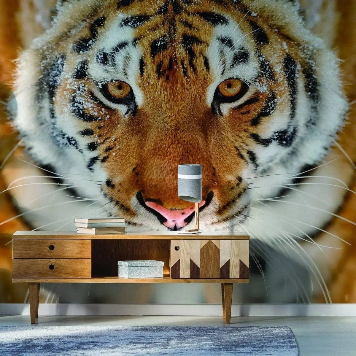Tiger Wallpaper Stick and Peel Decal - Thumbnail 2