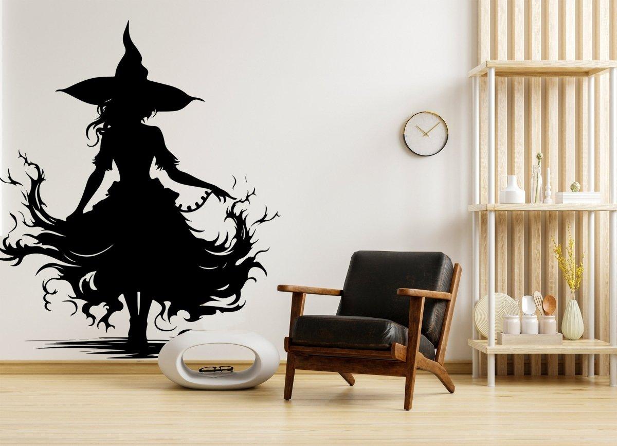 Mystical Sorceress Window Art Decal - Thumbnail 4