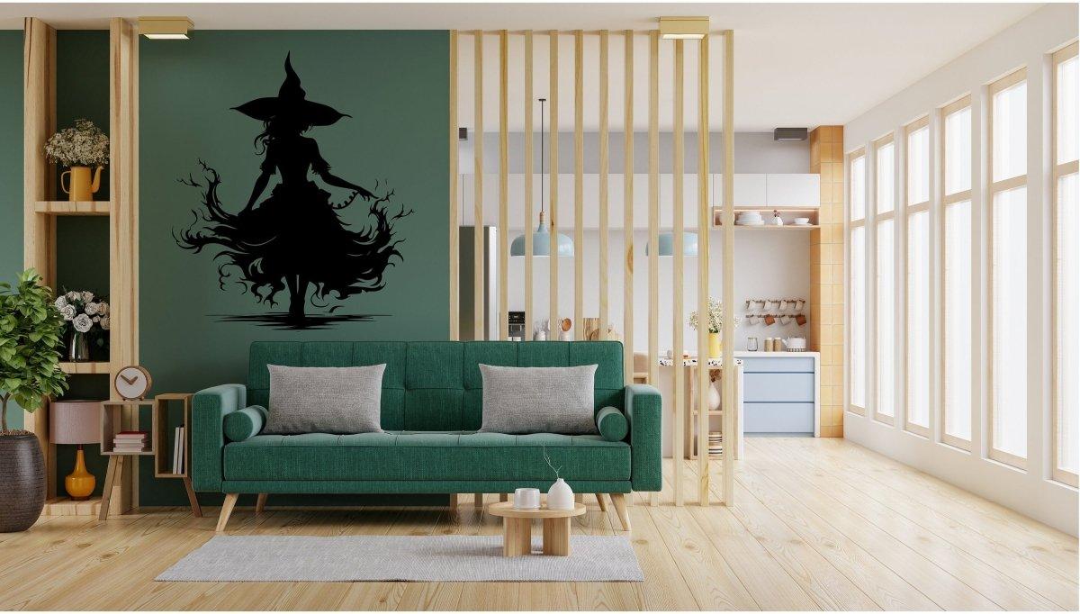 Mystical Sorceress Window Art Decal - Thumbnail 2