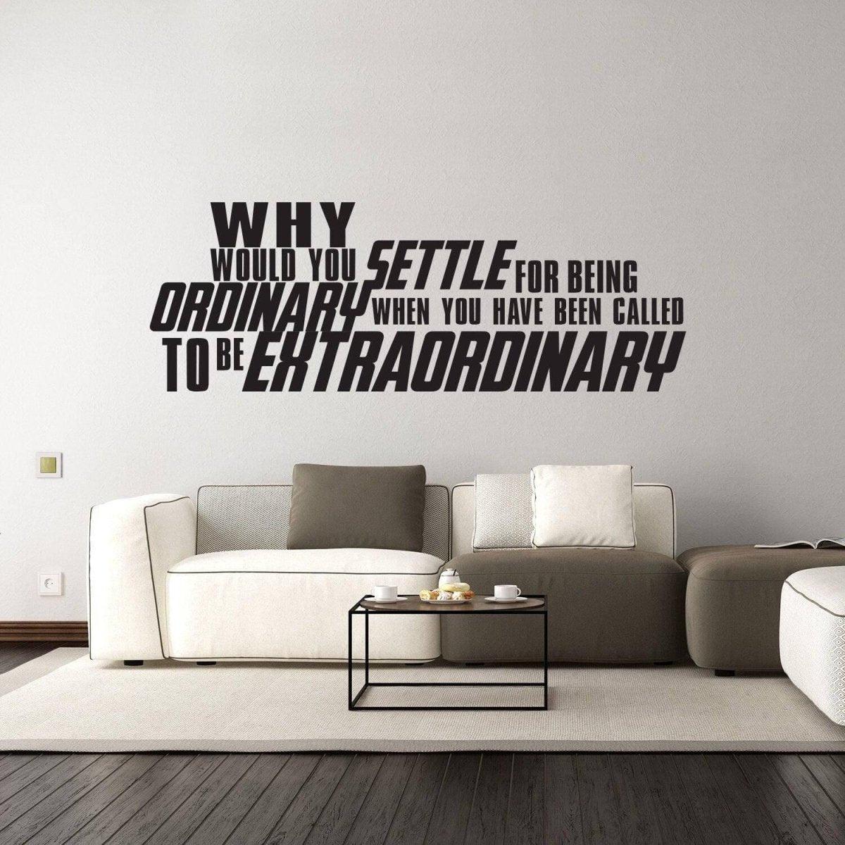 Inspirational Wall Decal - Motivational Quote Vinyl Sticker