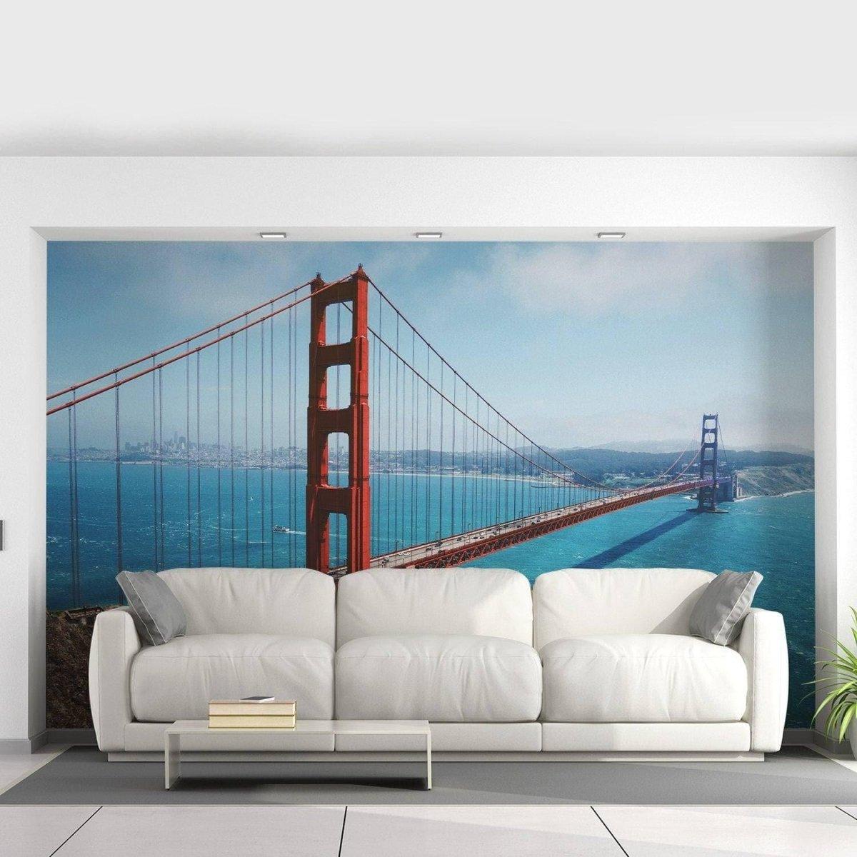 Golden Gate Bridge Vinyl Wall Decal - Thumbnail 2