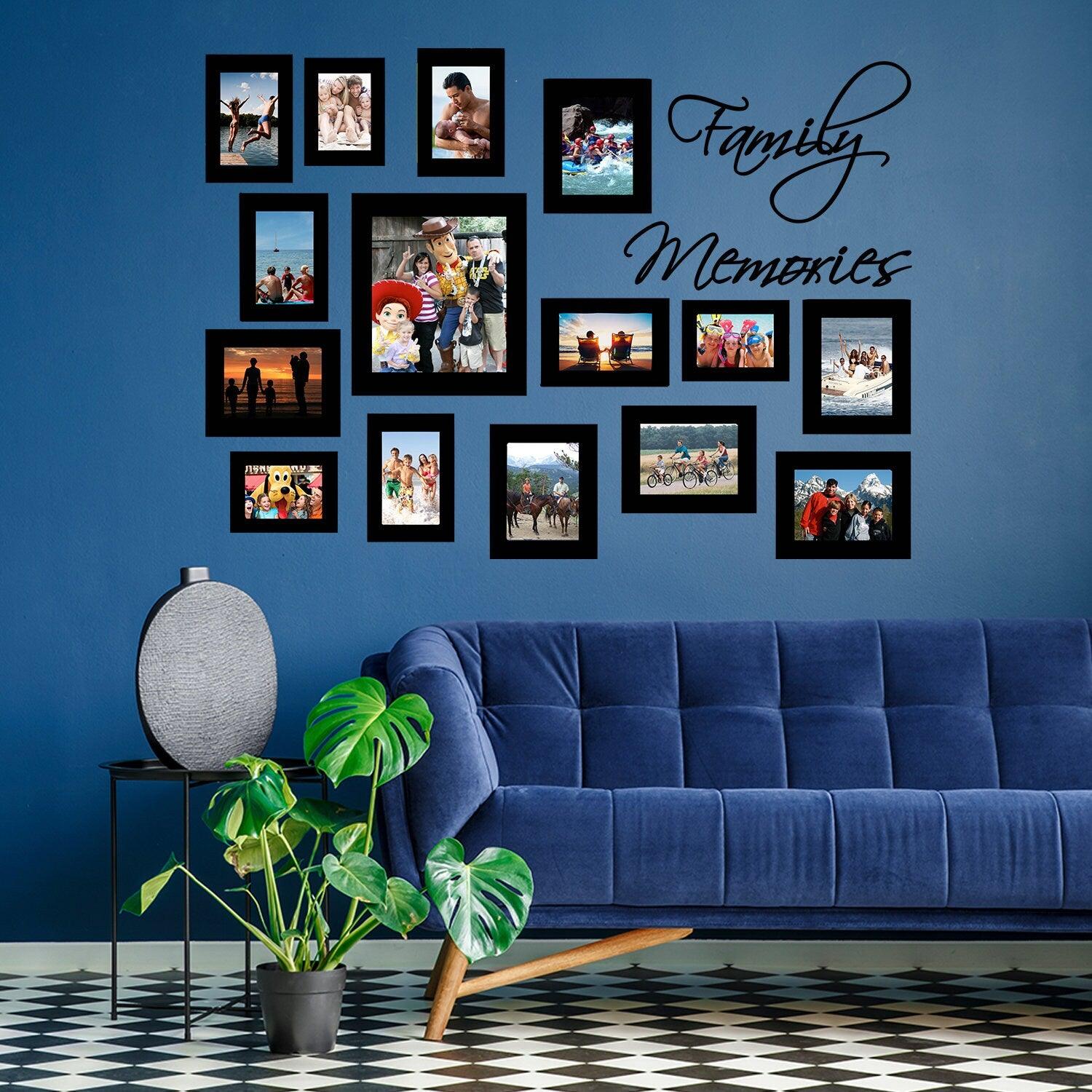 Stylish Vinyl Wall Sticker Picture Frame Decal - Thumbnail 5