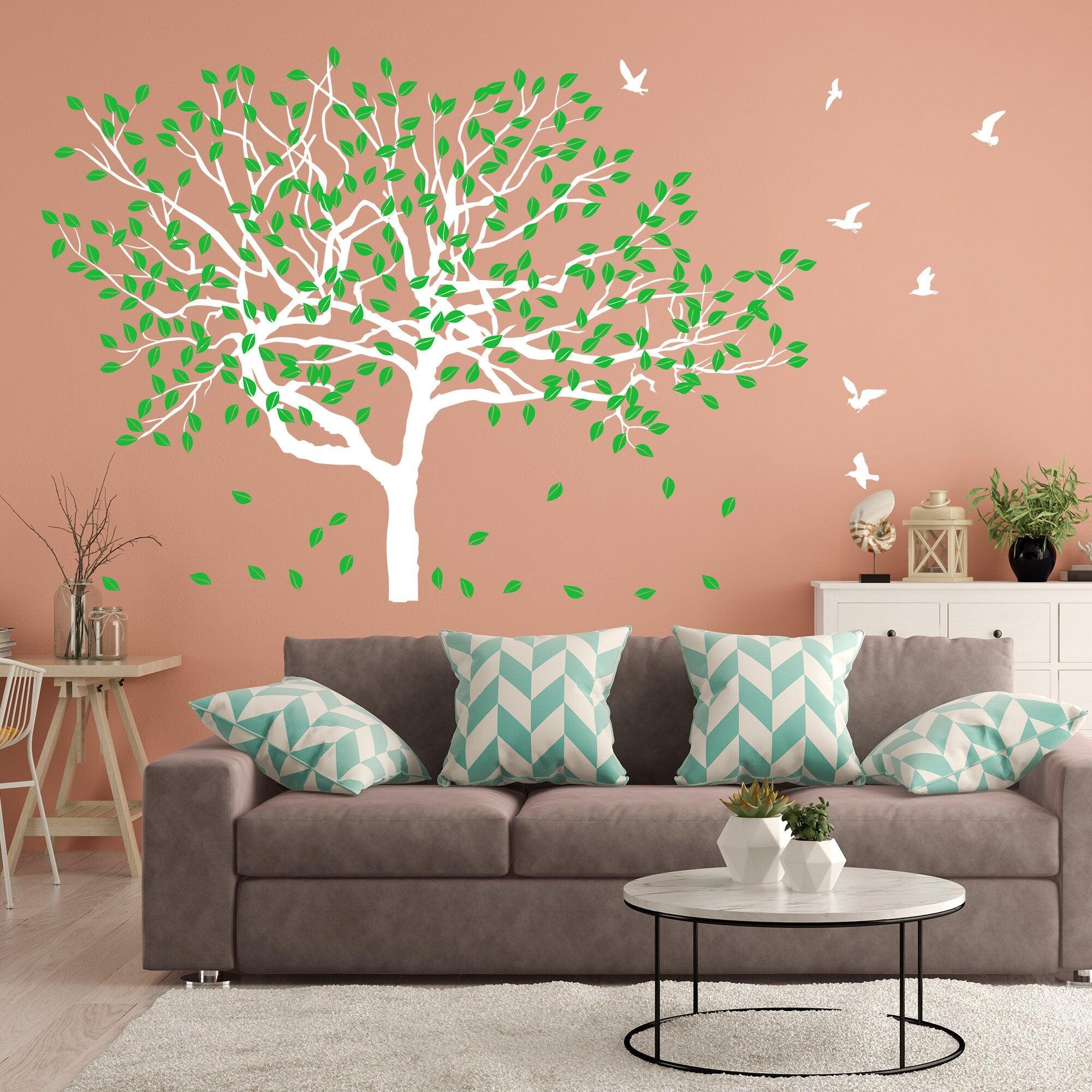 Tree Sticker Decal - Wall Birch Art Vinyl Nursery Stickers