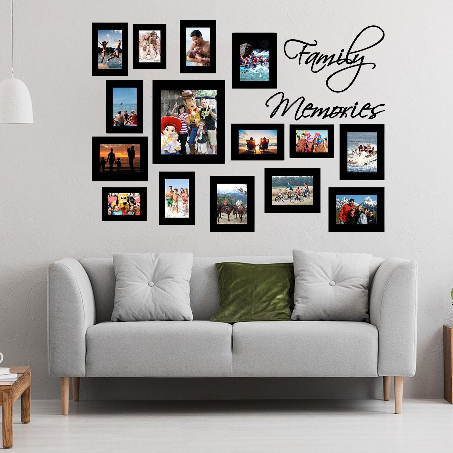 Stylish Vinyl Wall Sticker Picture Frame Decal