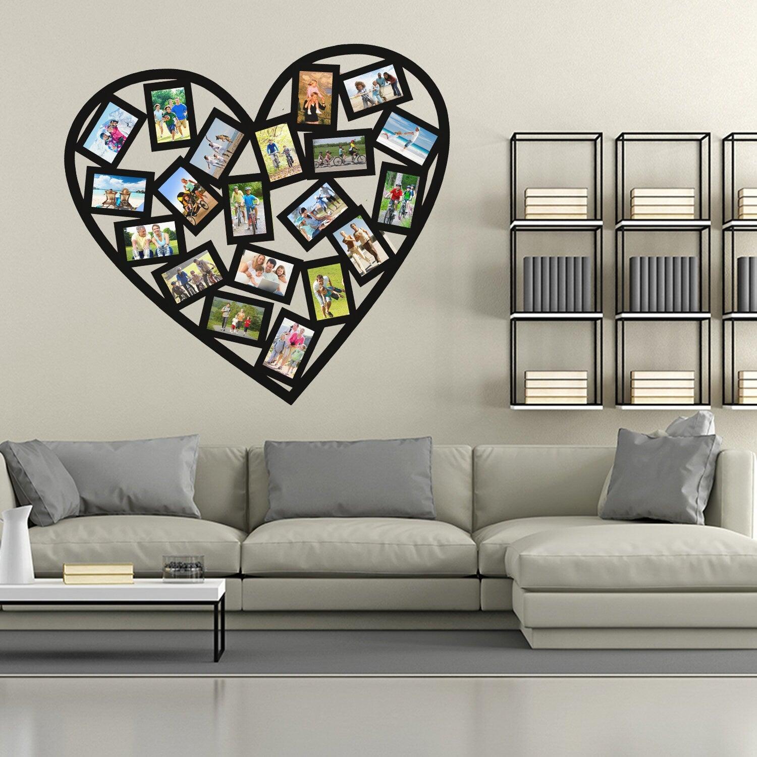 Stylish Vinyl Wall Sticker Picture Frame Decal - Thumbnail 4