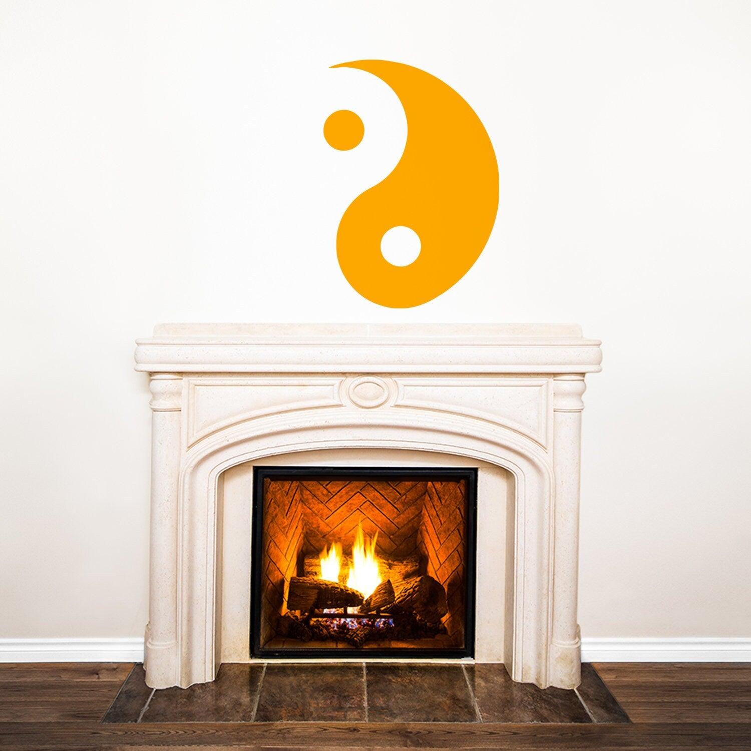 Yang Yin Wall Sticker Vinyl Decal - Thumbnail 5