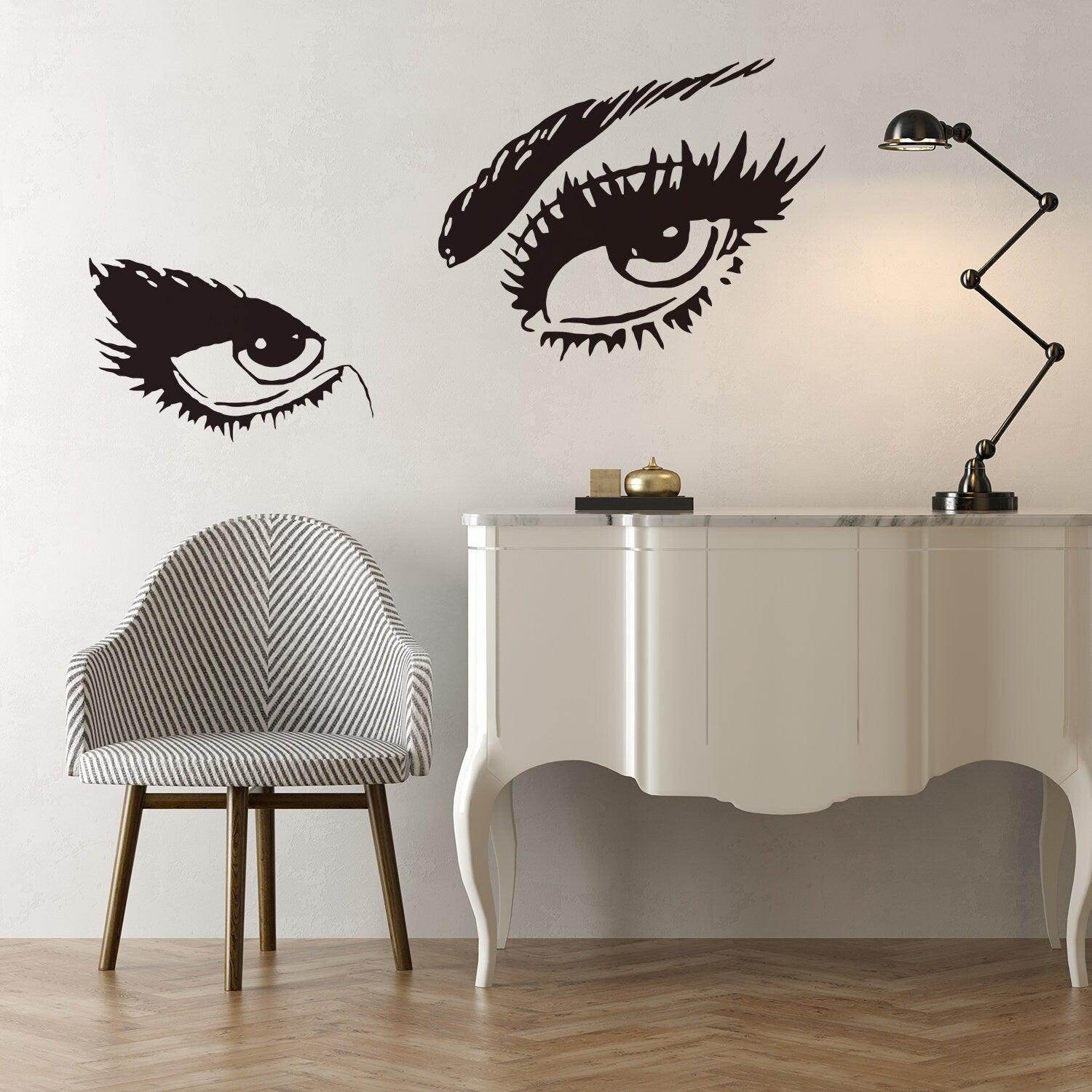 Woman Eye Vinyl Wall Sticker