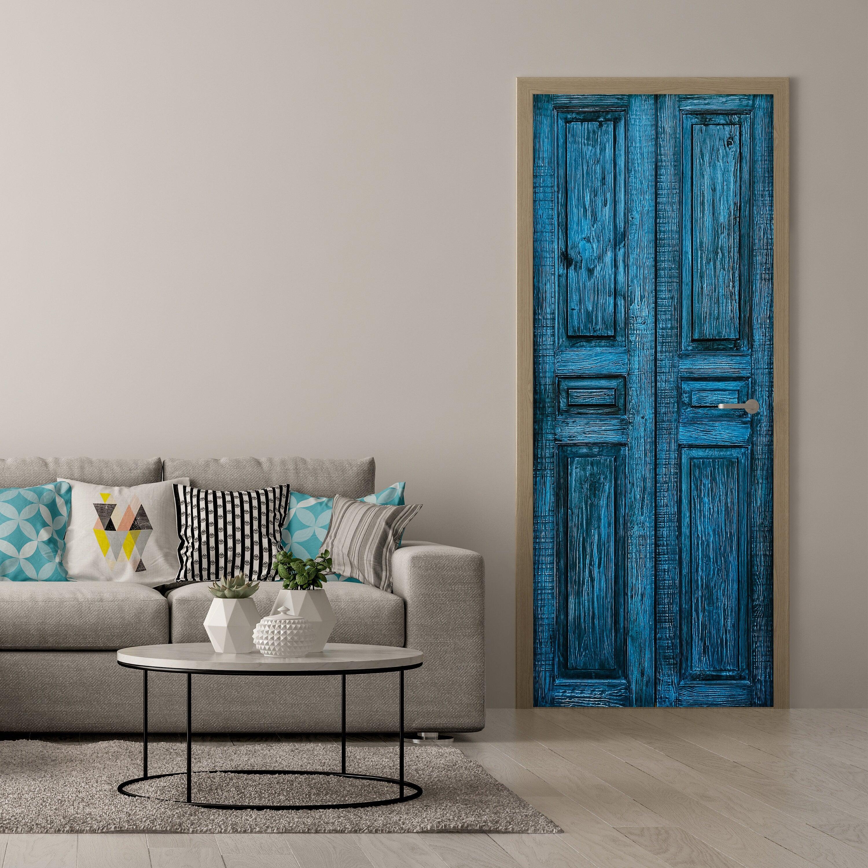 3D Door Cover Sticker - Barn Wallpaper Front Door Mural Wall Decal - Thumbnail 5