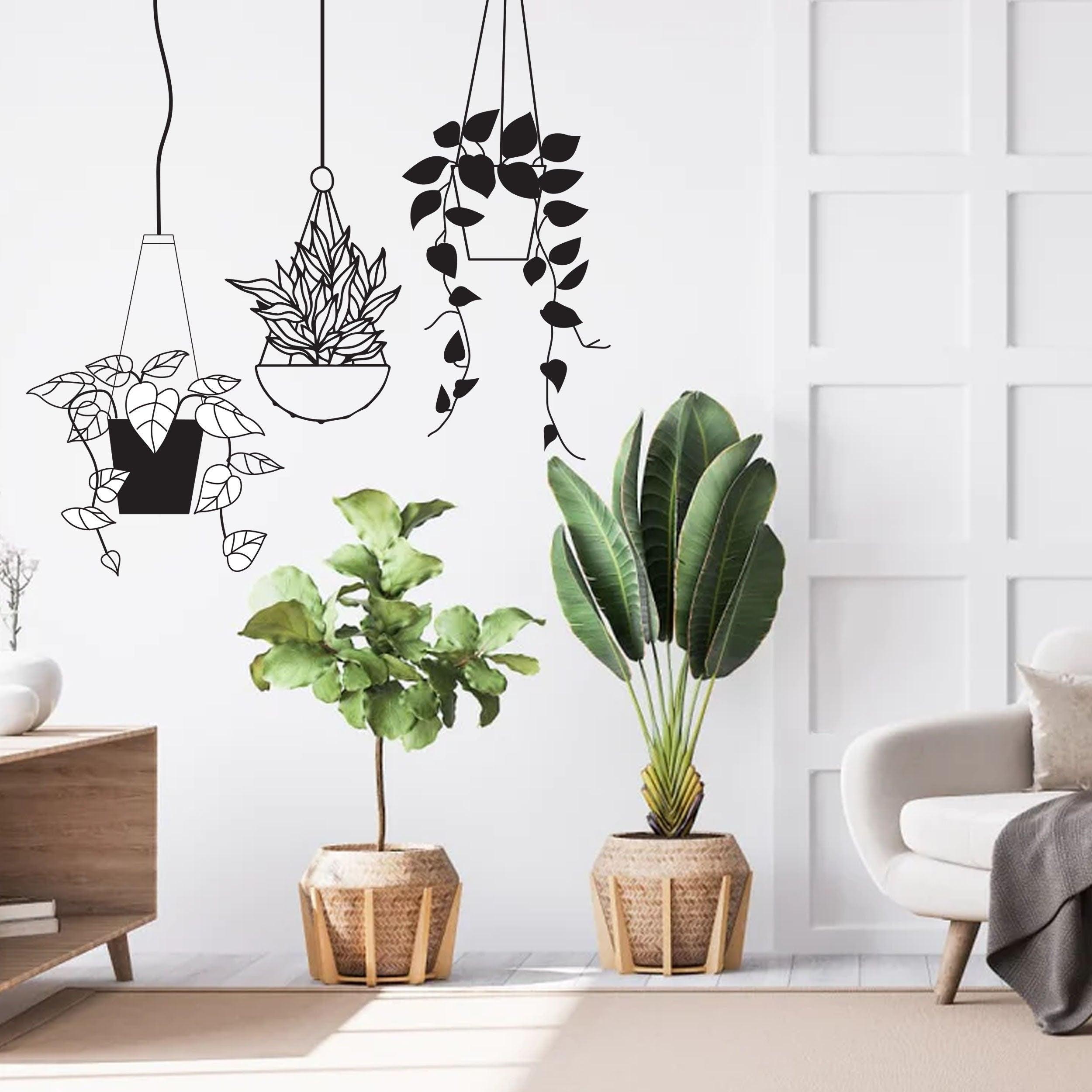 Botanical Oasis Wall Sticker - Thumbnail 4