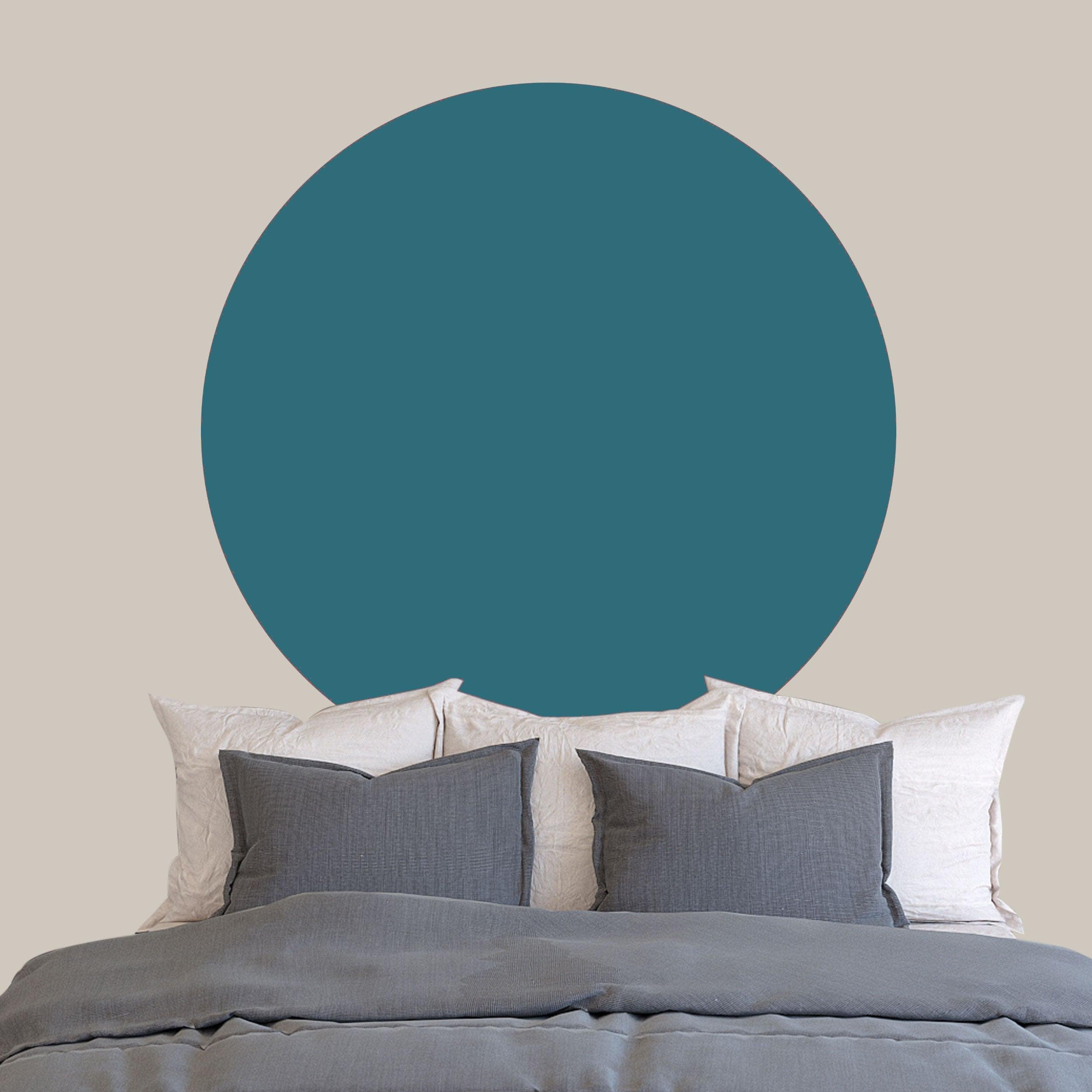 Scandinavian Style Circle Wall Sticker Decal - Thumbnail 2