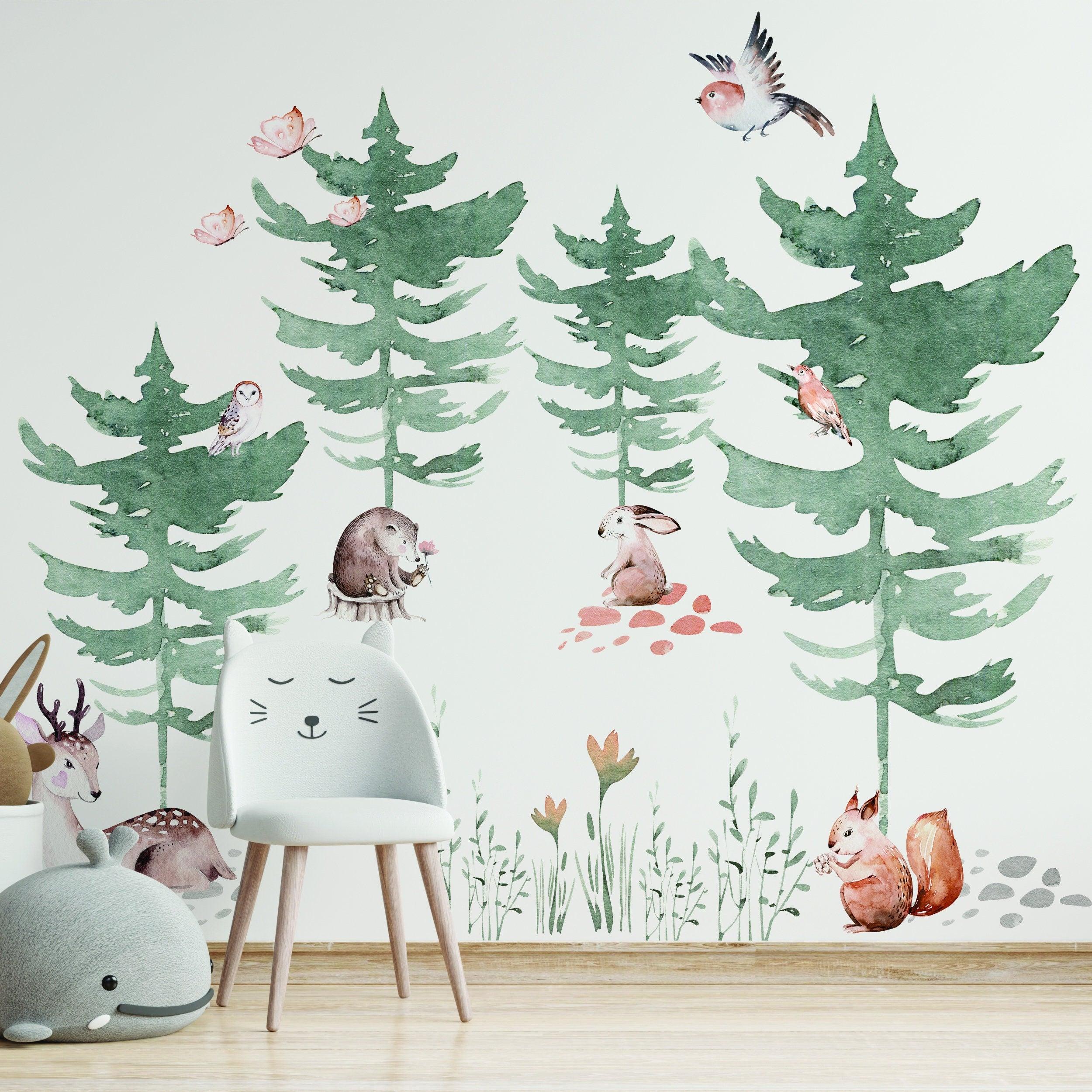 Woodland Wonders Vinyl Wall Decal Set