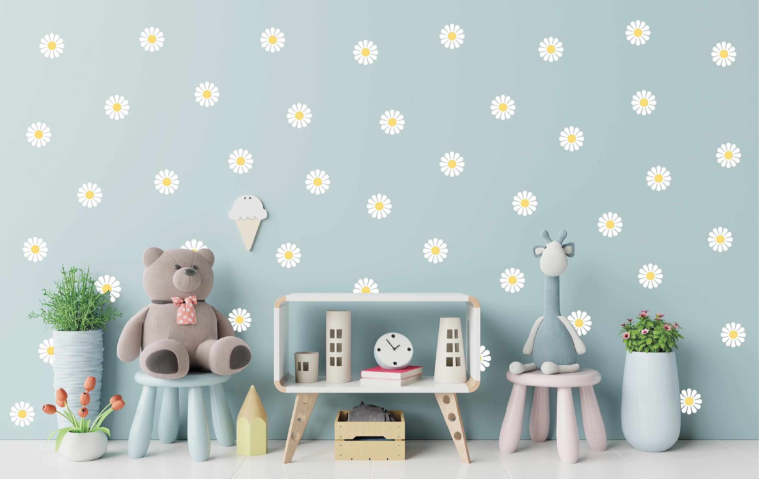 Daisy Flower Wall Decals - Thumbnail 4
